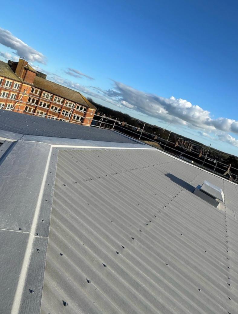 Asbestos Roofing project 2