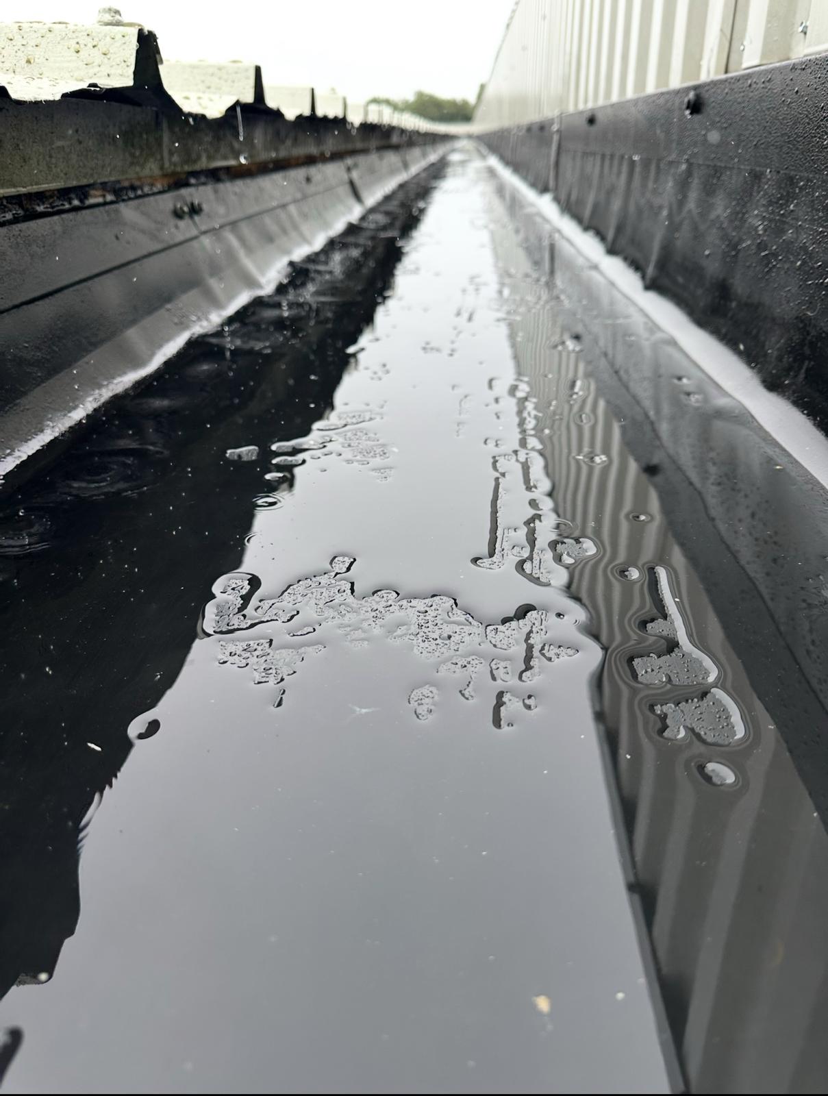 Gutter lining project 5